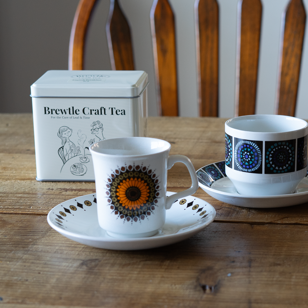J&G Meakin “Inca” Cup & Saucer