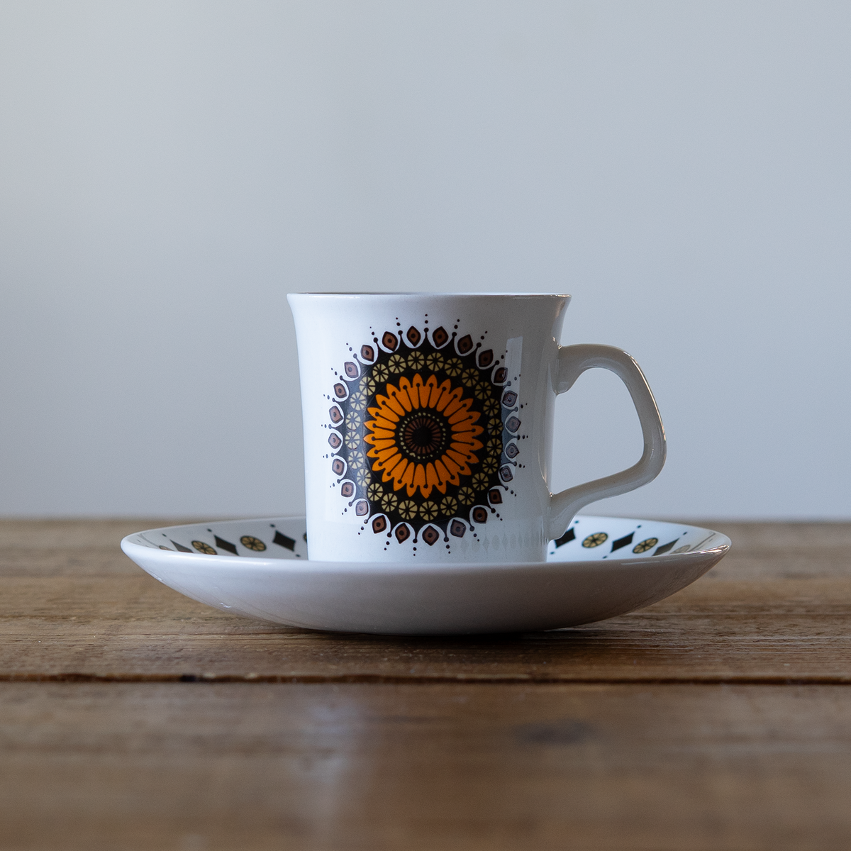 J&G Meakin “Inca” Cup & Saucer