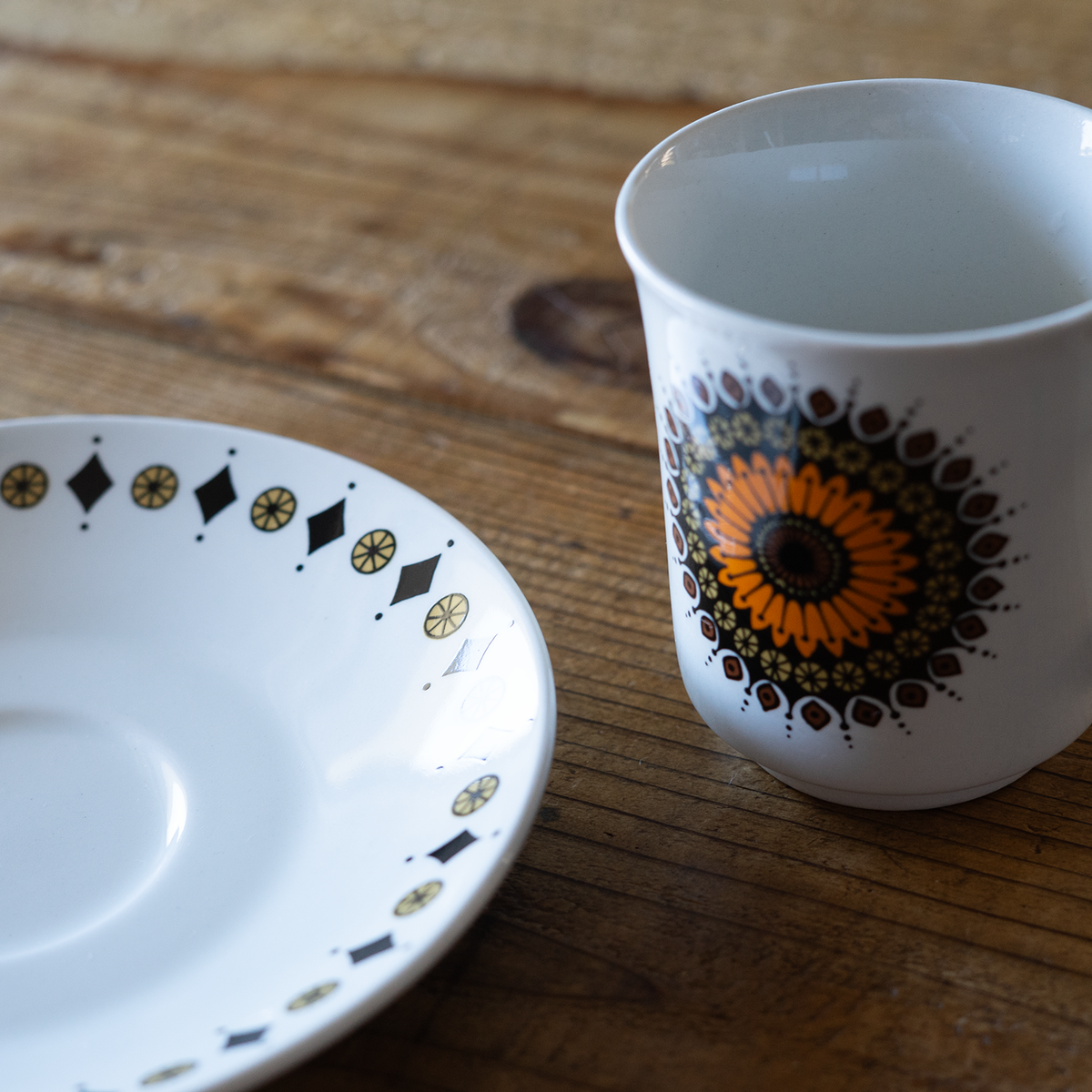 J&G Meakin “Inca” Cup & Saucer