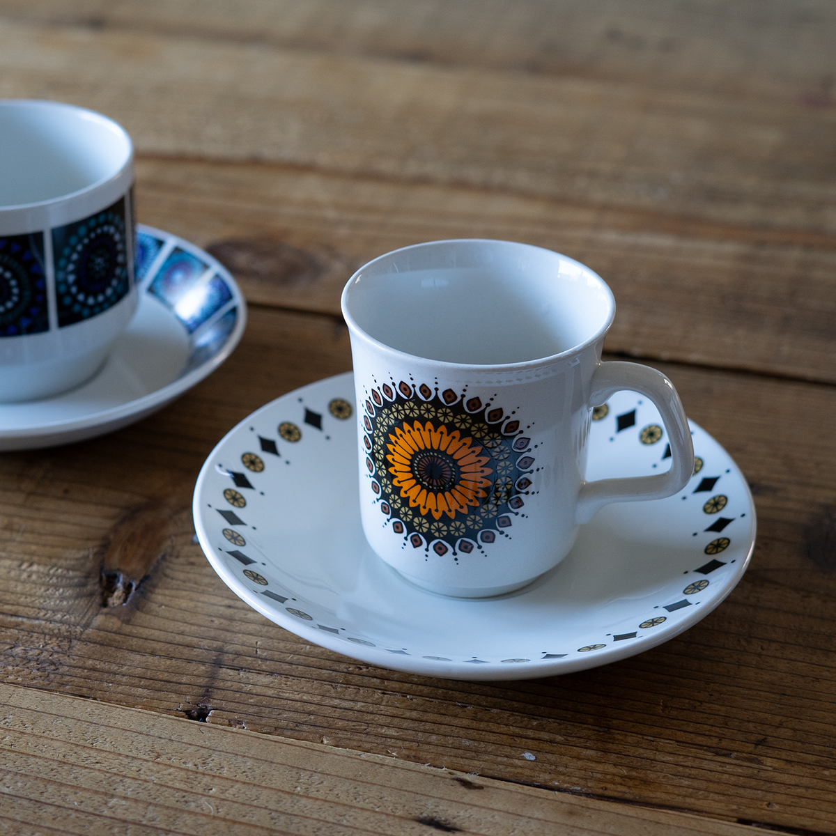 J&G Meakin “Inca” Cup & Saucer
