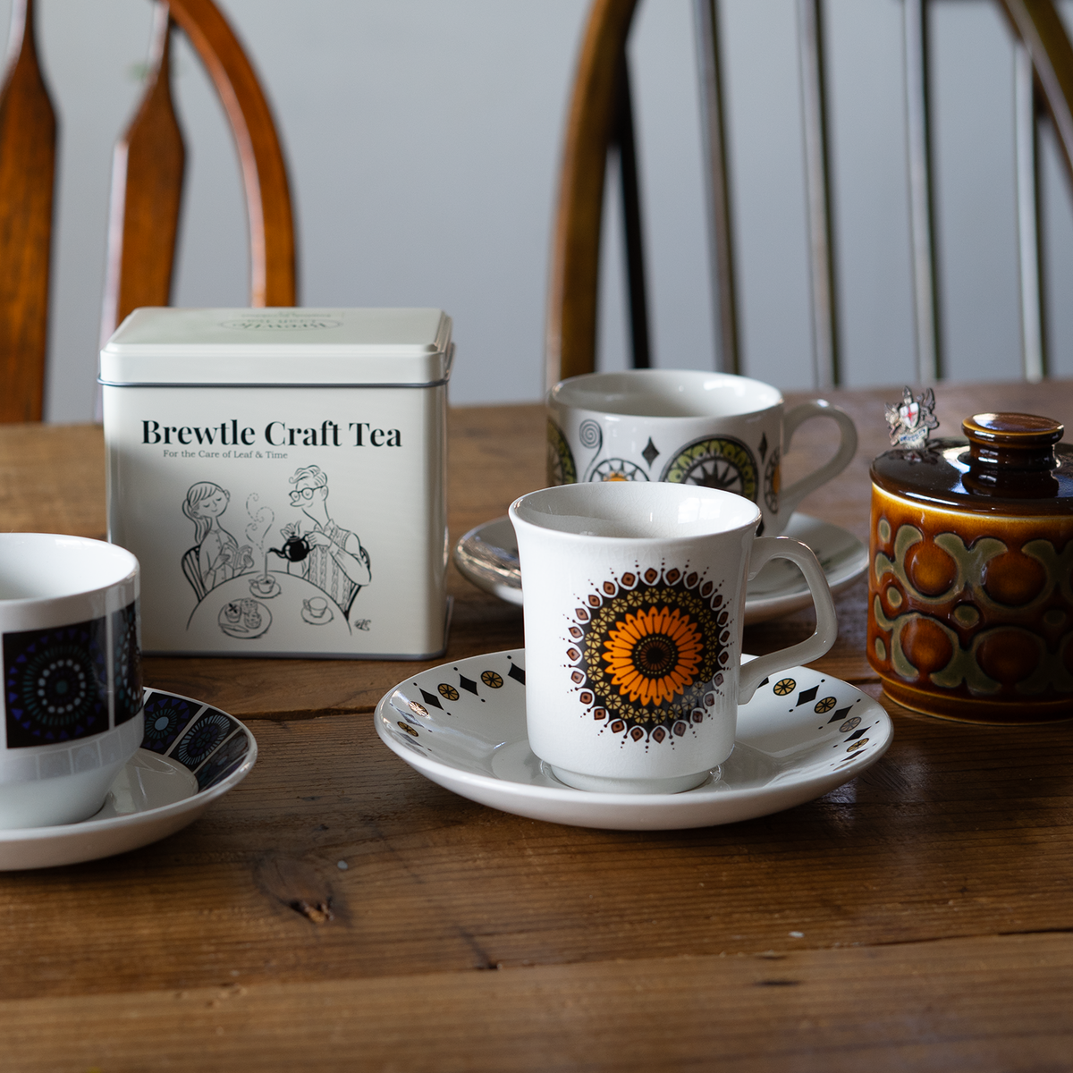 J&G Meakin “Inca” Cup & Saucer
